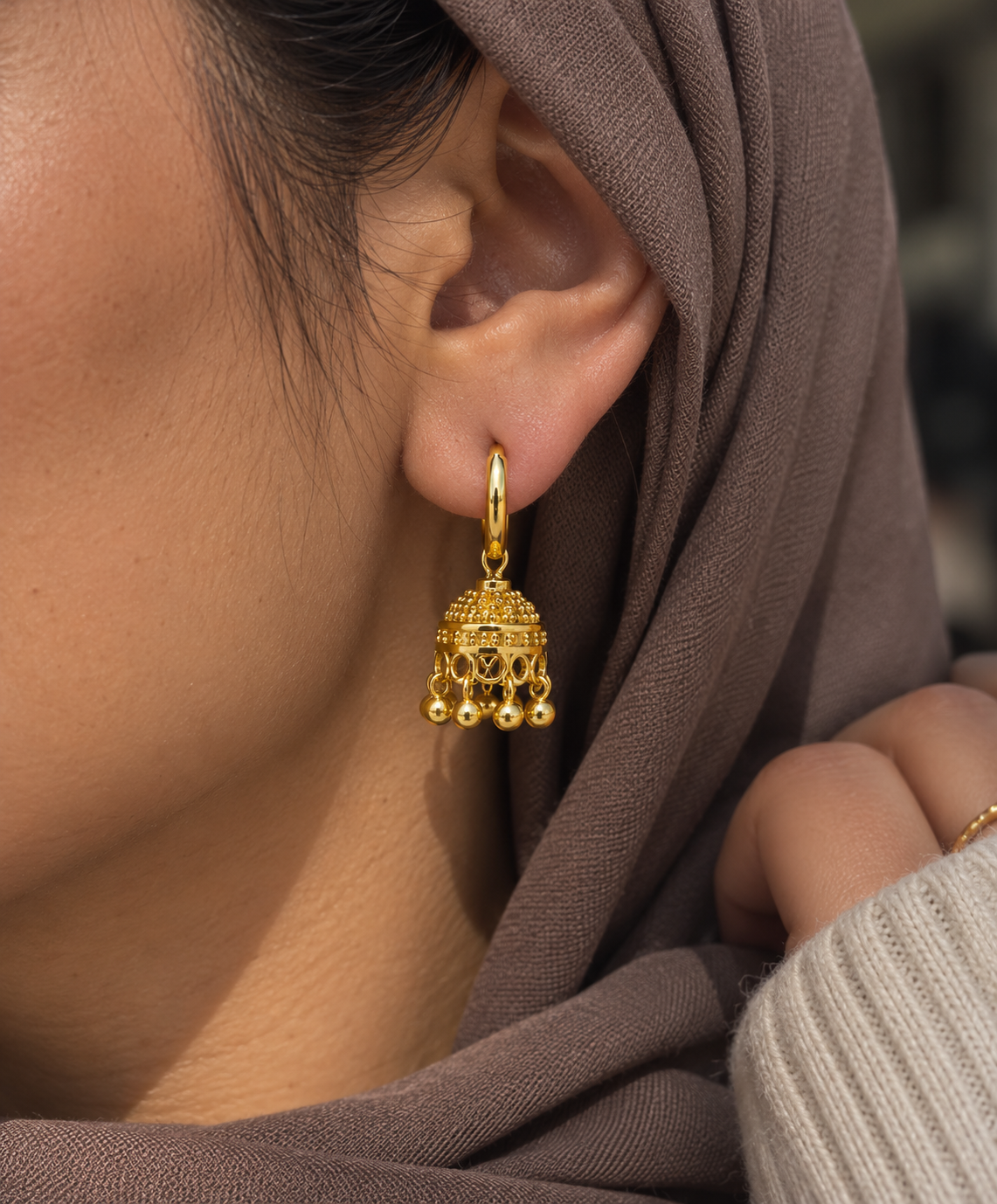 Heer Baby Jhumka Earrings