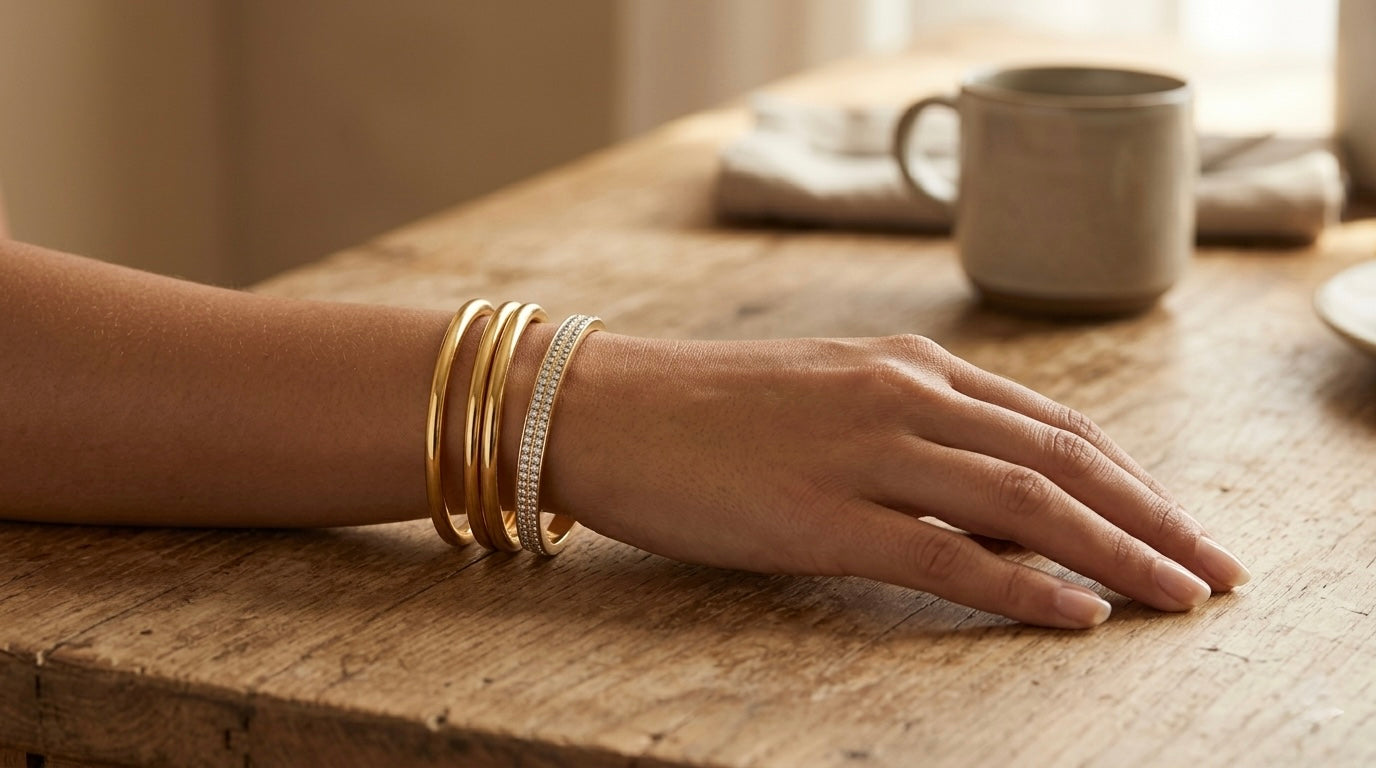 Ziya Trio Bangle Stack