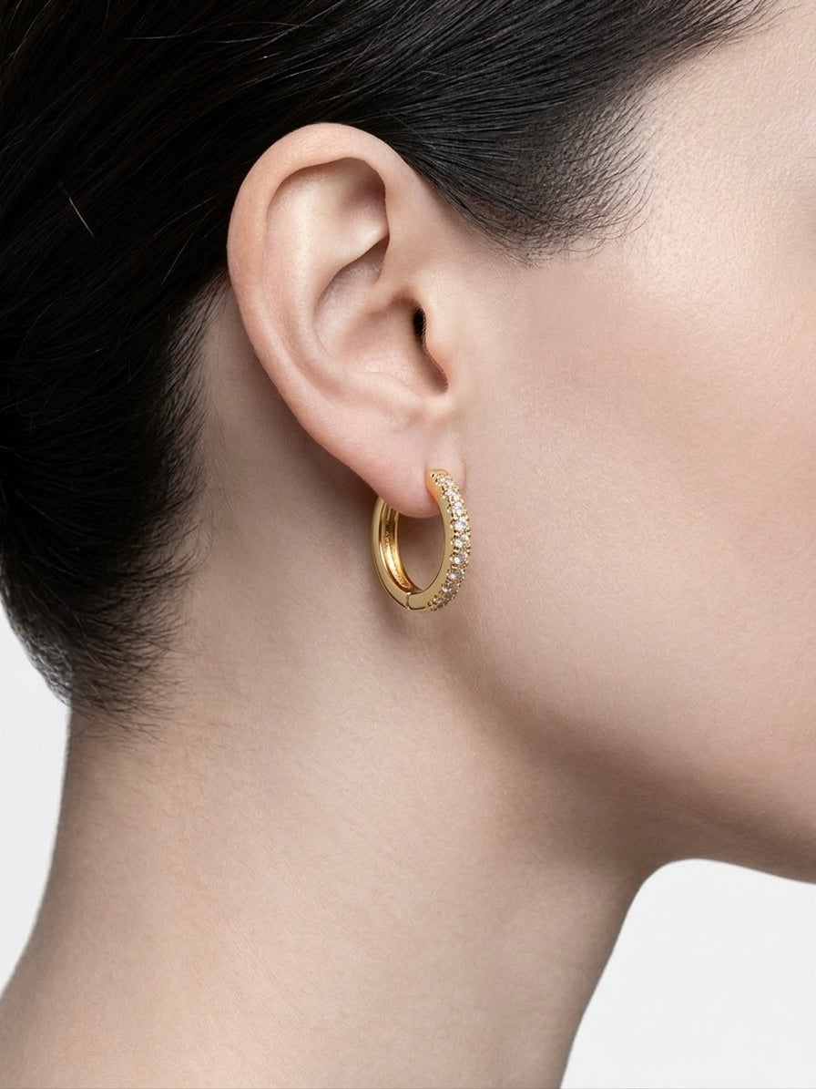 Luma Huggie Hoops