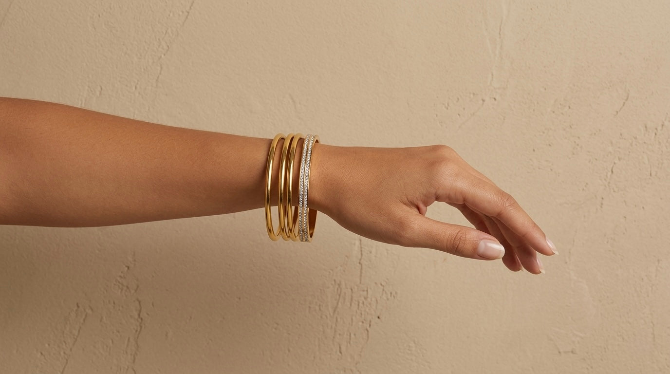 Ziya Trio Bangle Stack