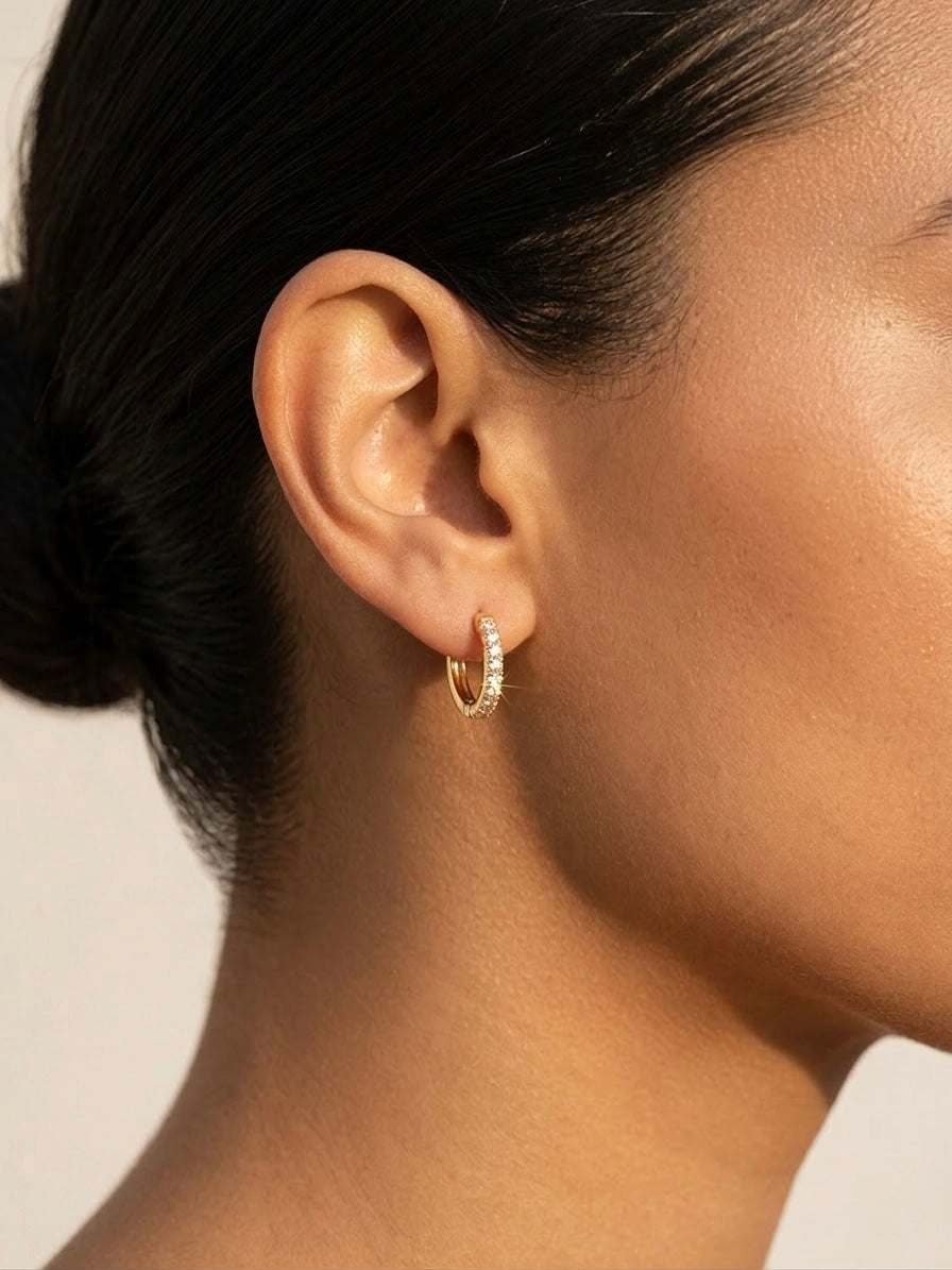 Luma Huggie Hoops