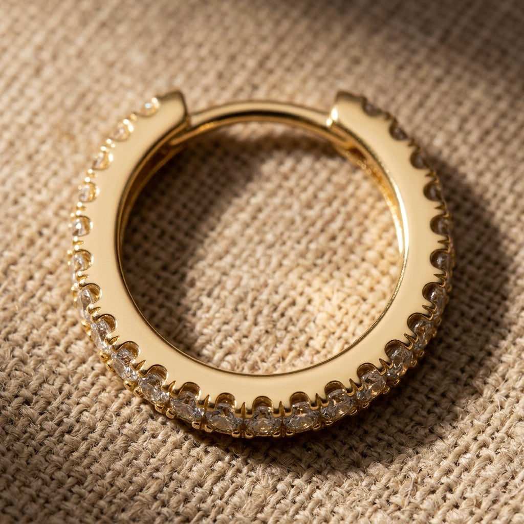 Luma Huggie Hoops