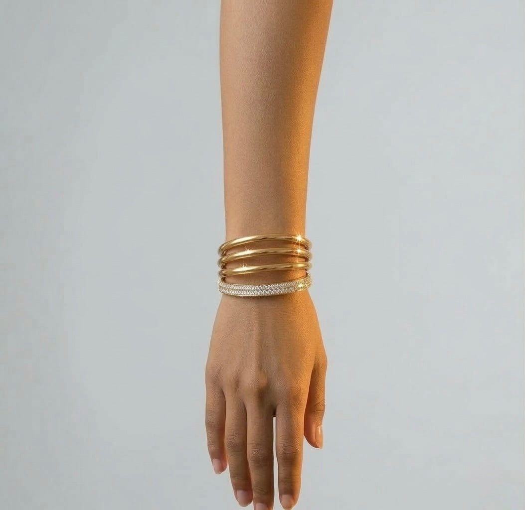 Ziya Trio Bangle Stack