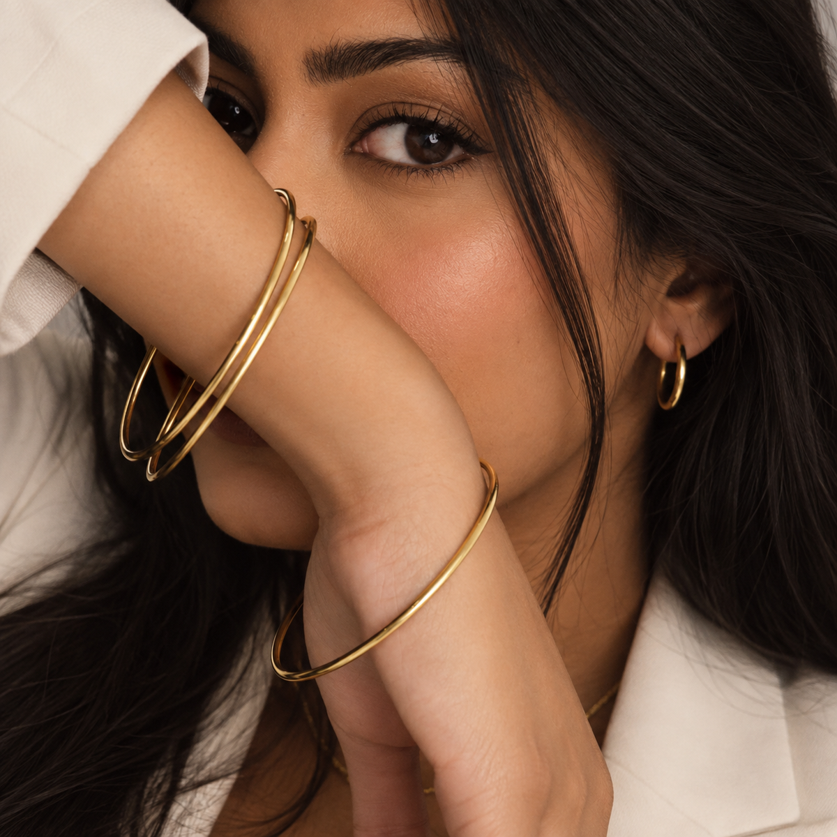 Ziya Trio Bangle Stack