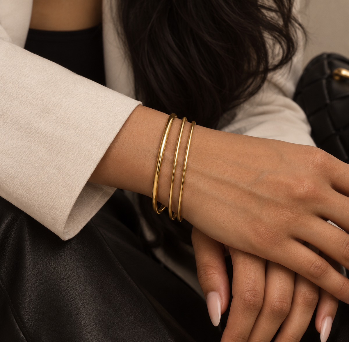 Ziya Trio Bangle Stack