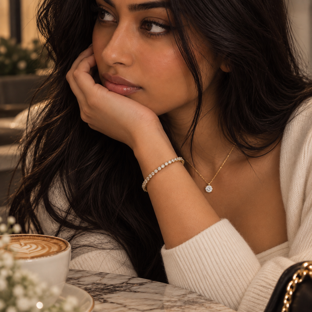 Noor Tennis Bracelet